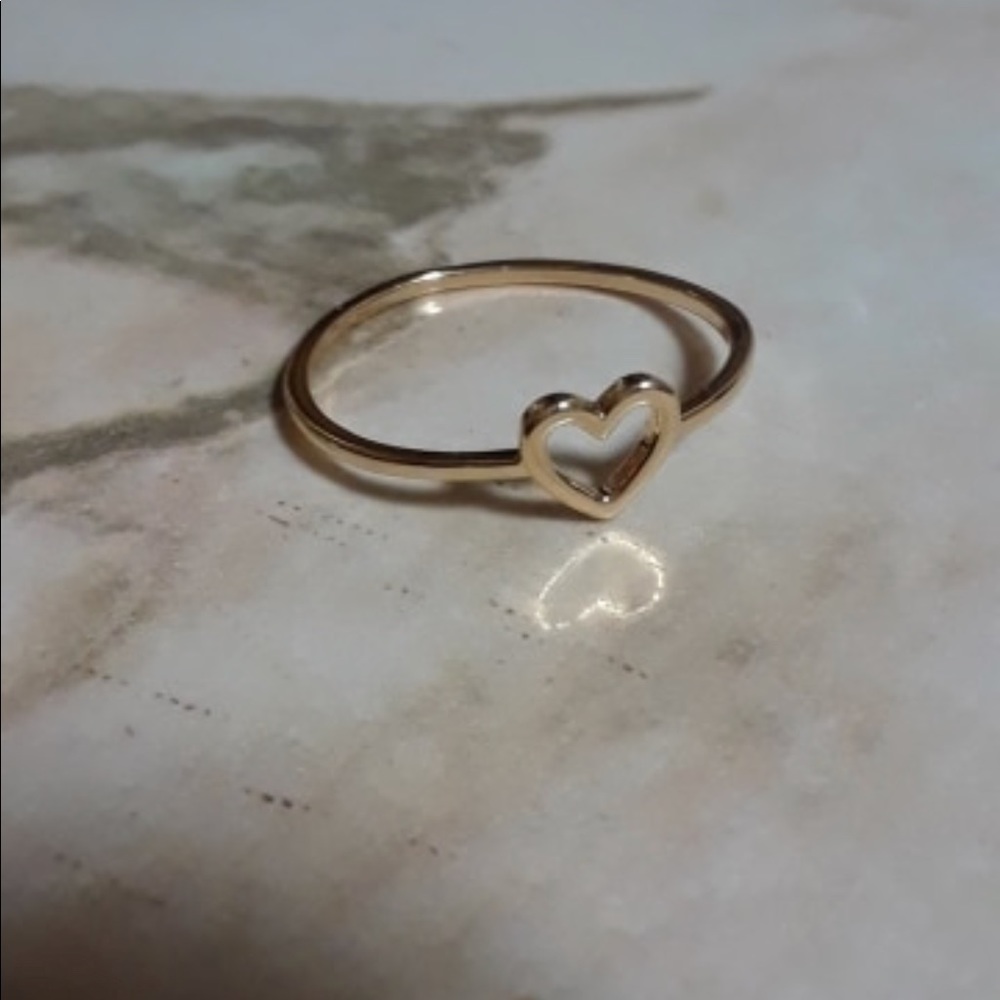Gold Heart Ring